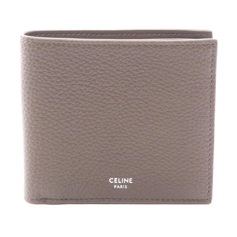 Celine Leather Bifold Wallet Card Holder